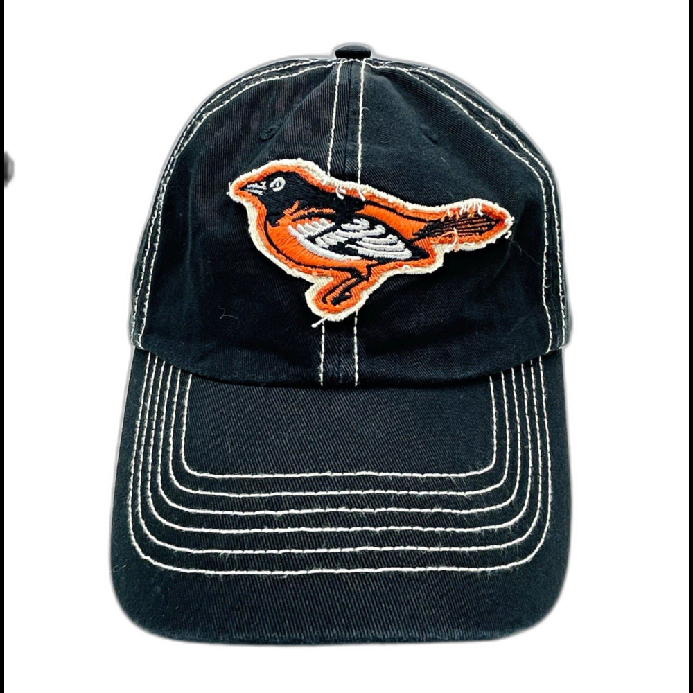 MLB Baltimore Orioles Black Adjustable Hat Cap One Size Fan Favorite